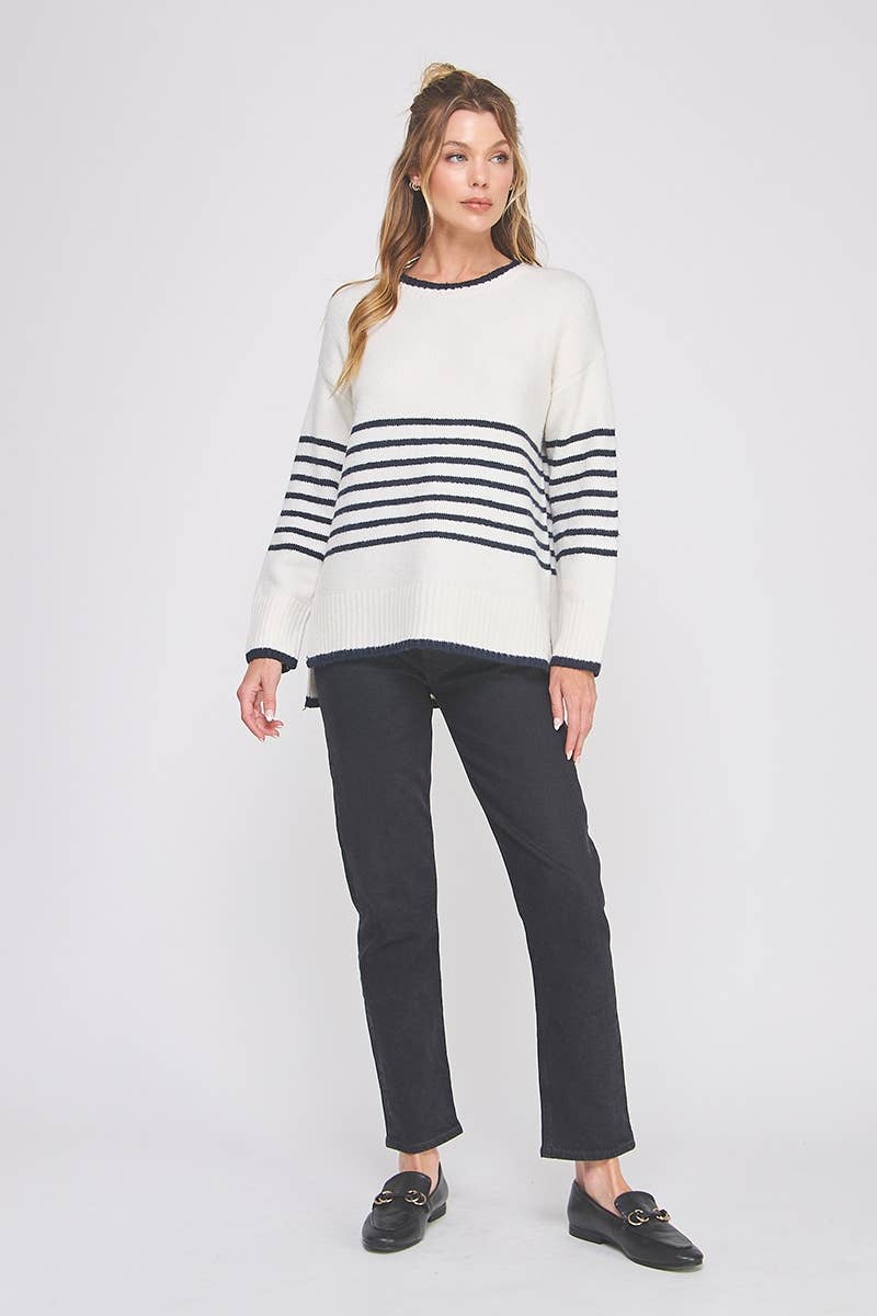 Cozy Captain Stripe Sweater