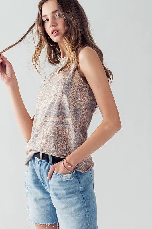 HAILEE BOHO TANK