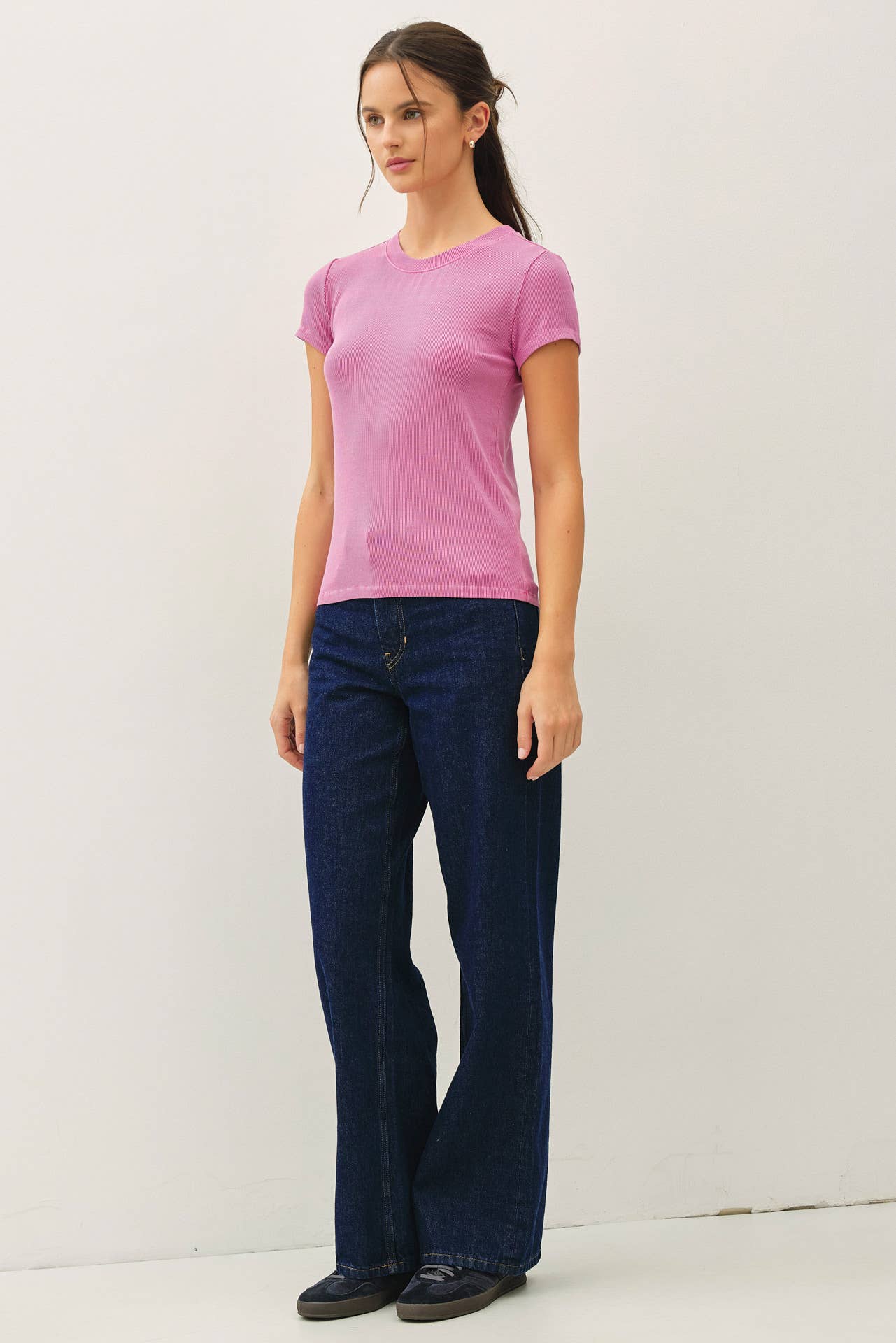 Basic Babe Ribbed Tee