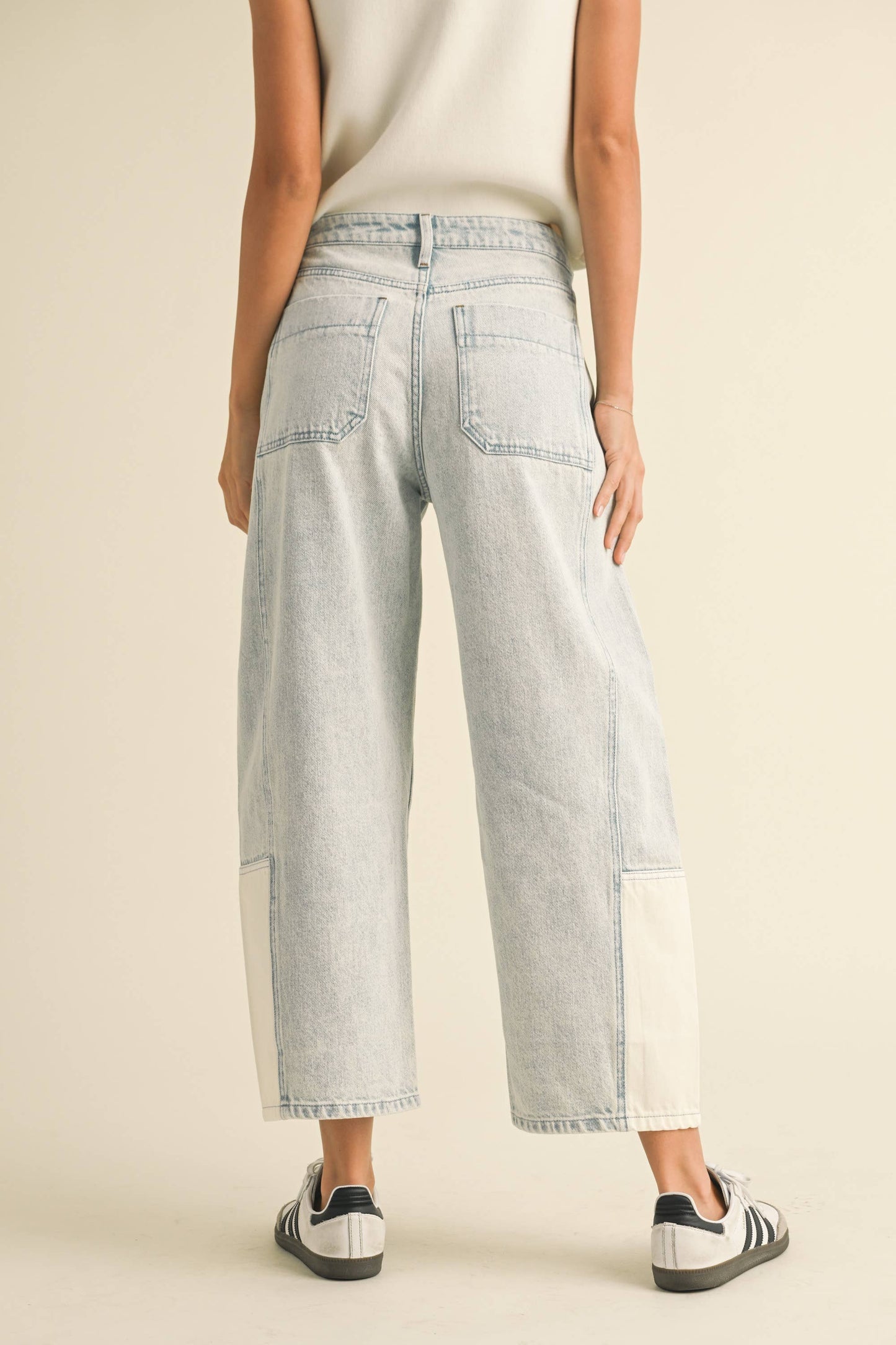 Color My World Barrel Denim