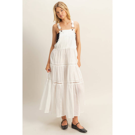 Tiers of Lace Maxi Dress