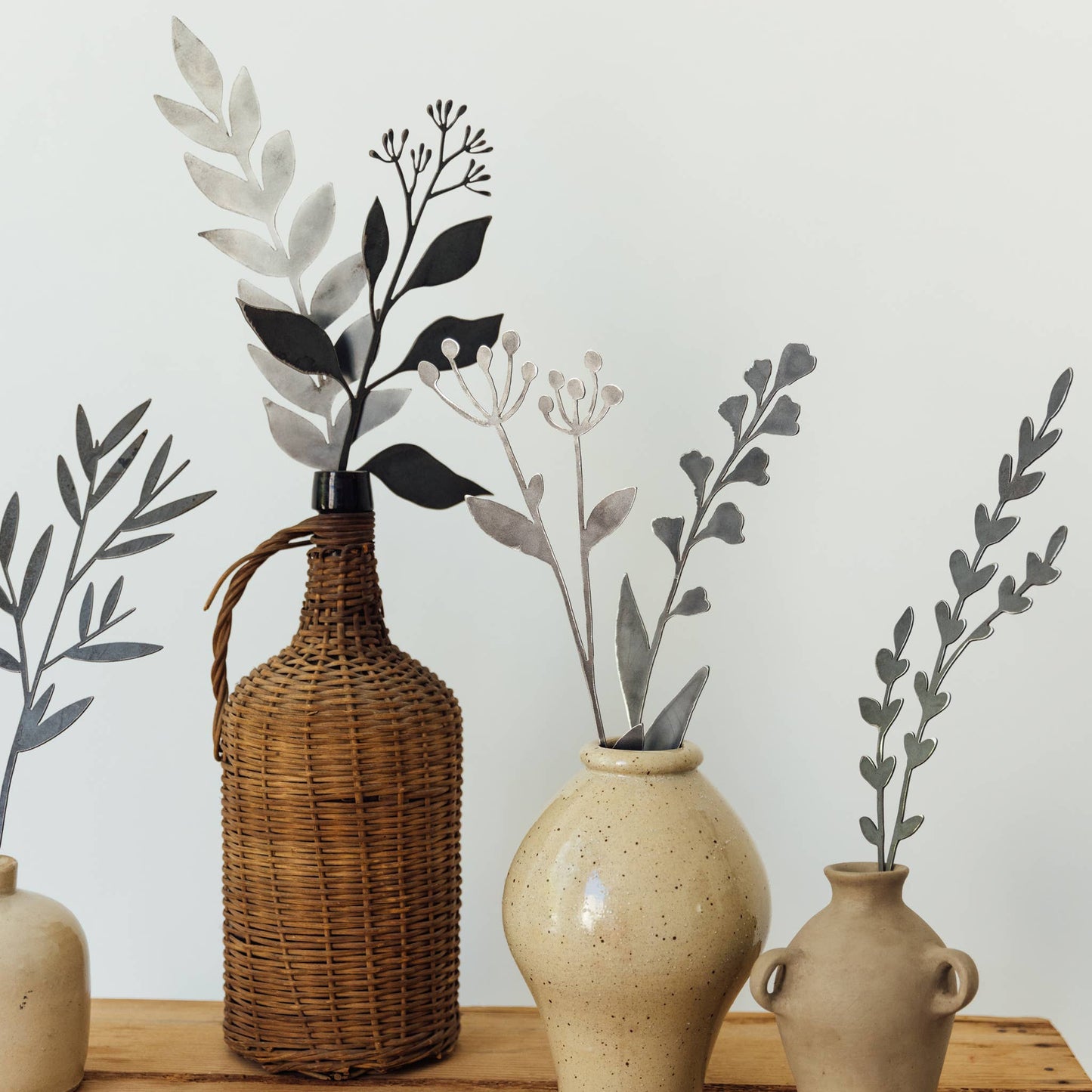 Raw Steel Botanical Stems