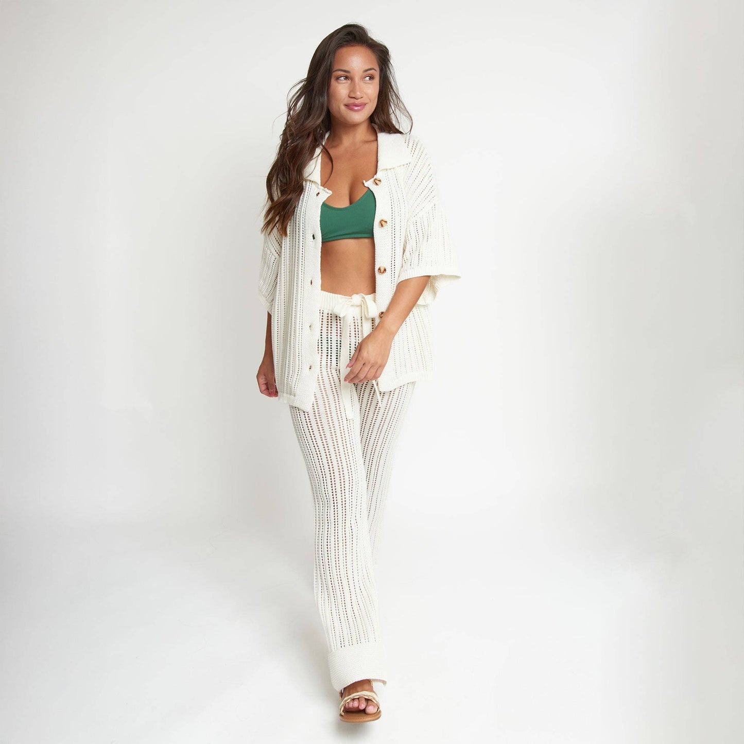 Catalina Crochet Cardi