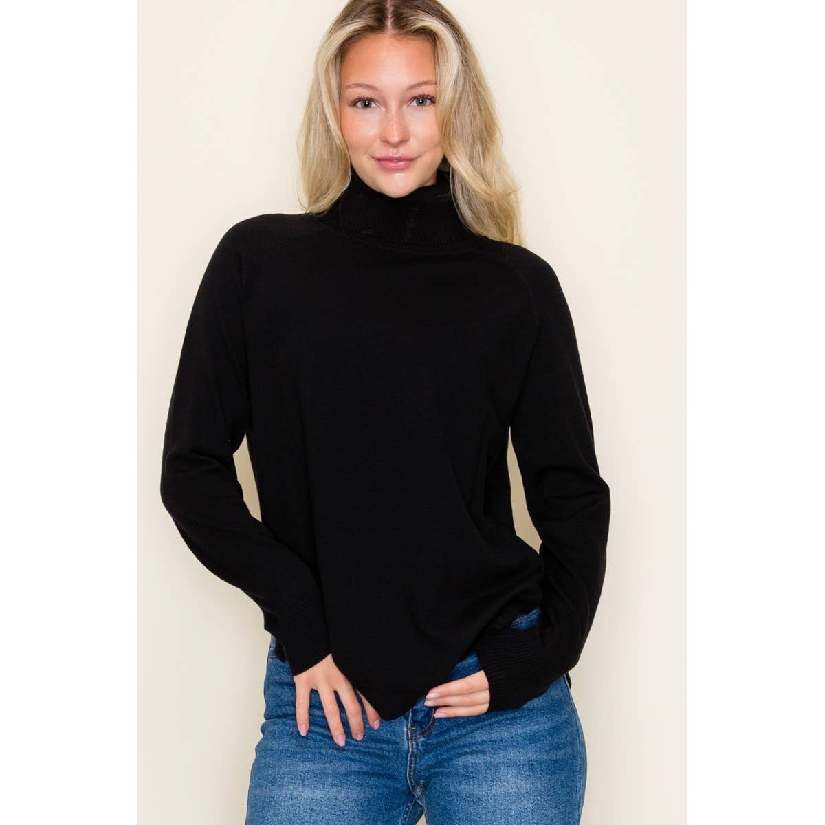 Oh Holy Night Black Sweater