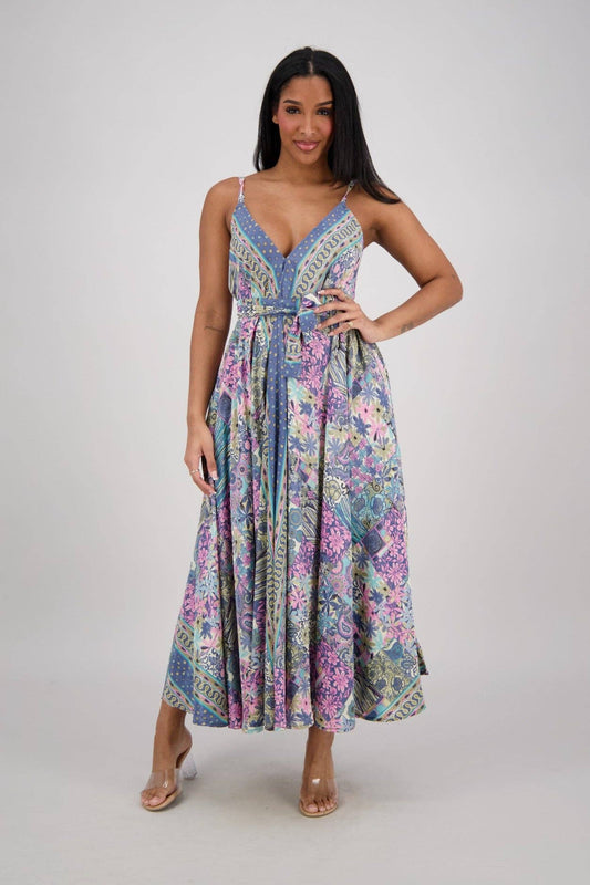 Mosaic Maxi Dress