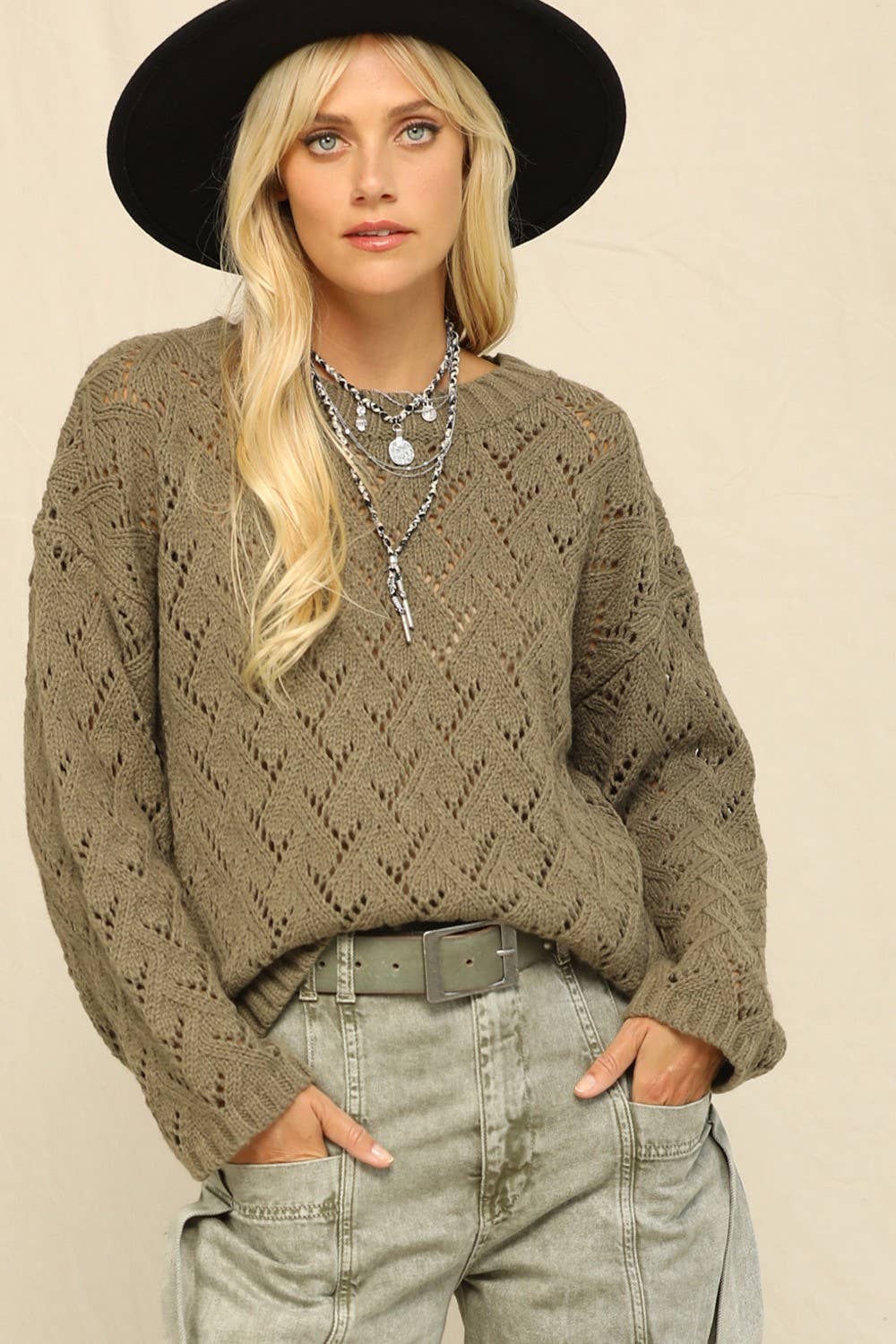 Diamond Daisy Sweater