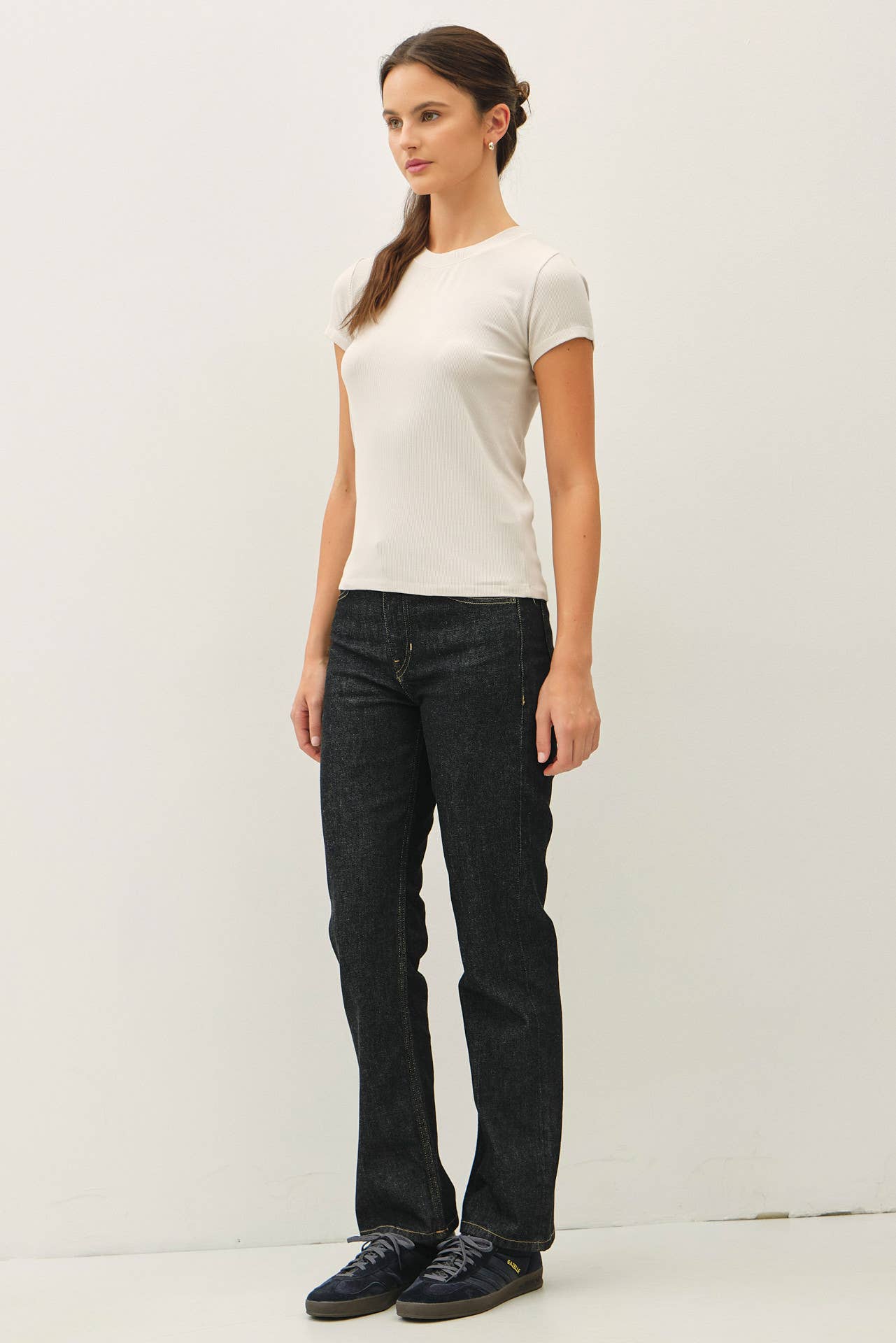 Basic Babe Ribbed Tee