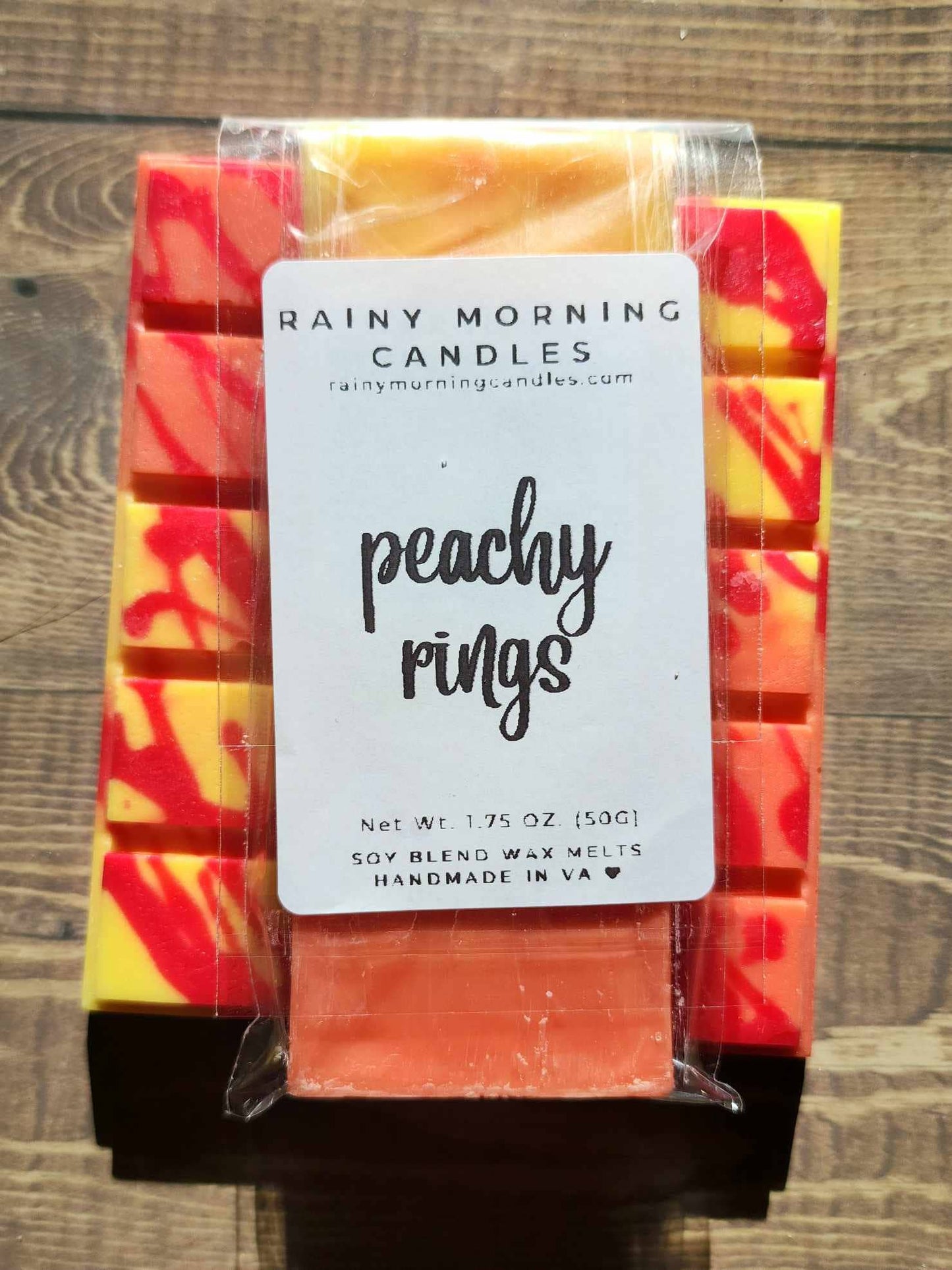 Peachy Ring Snap Bar Wax Melts