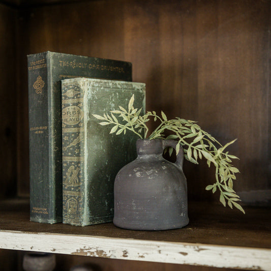 4" AGED BLACK JUG