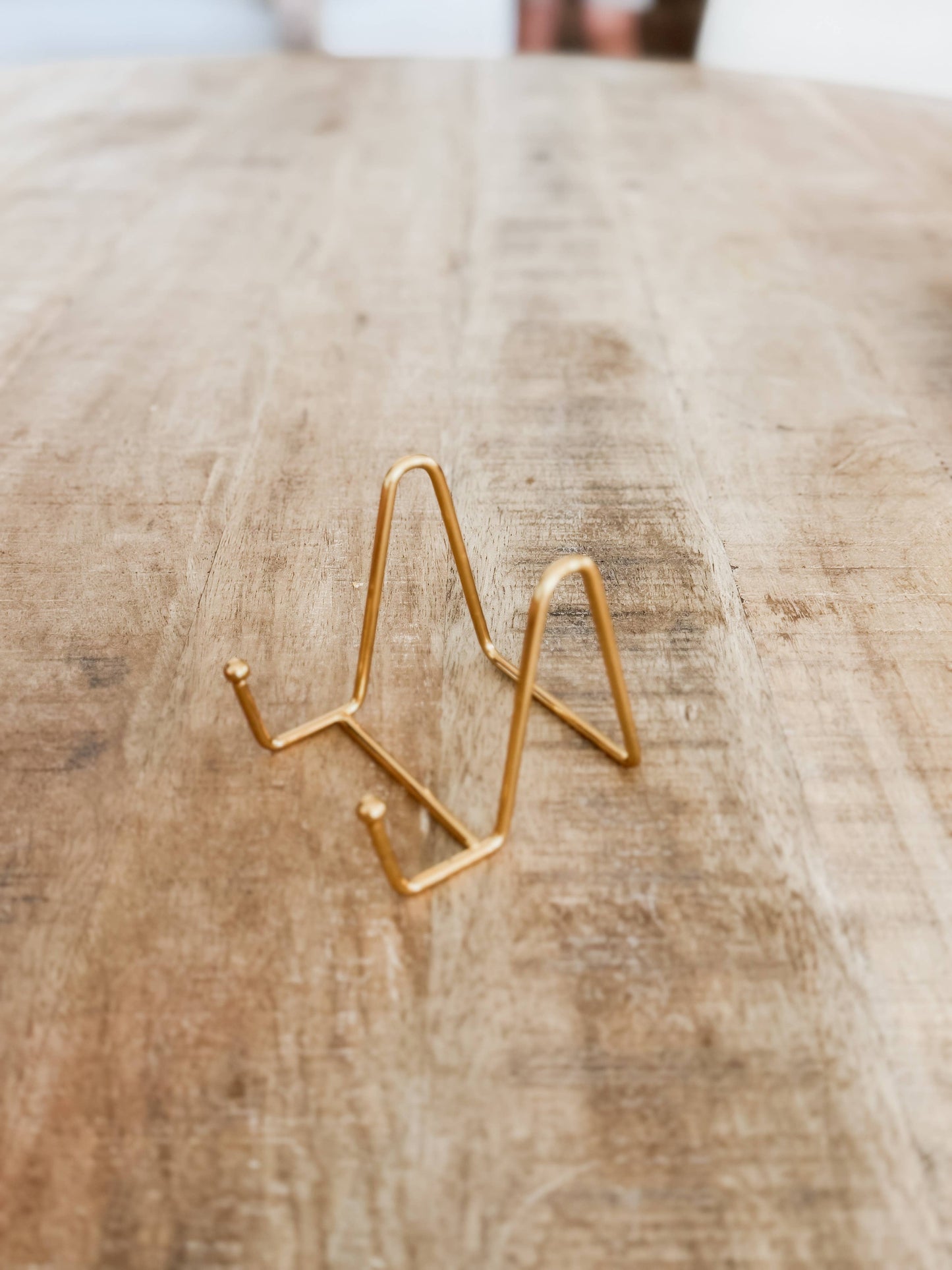 Gold Easel | Wood Arch Easel