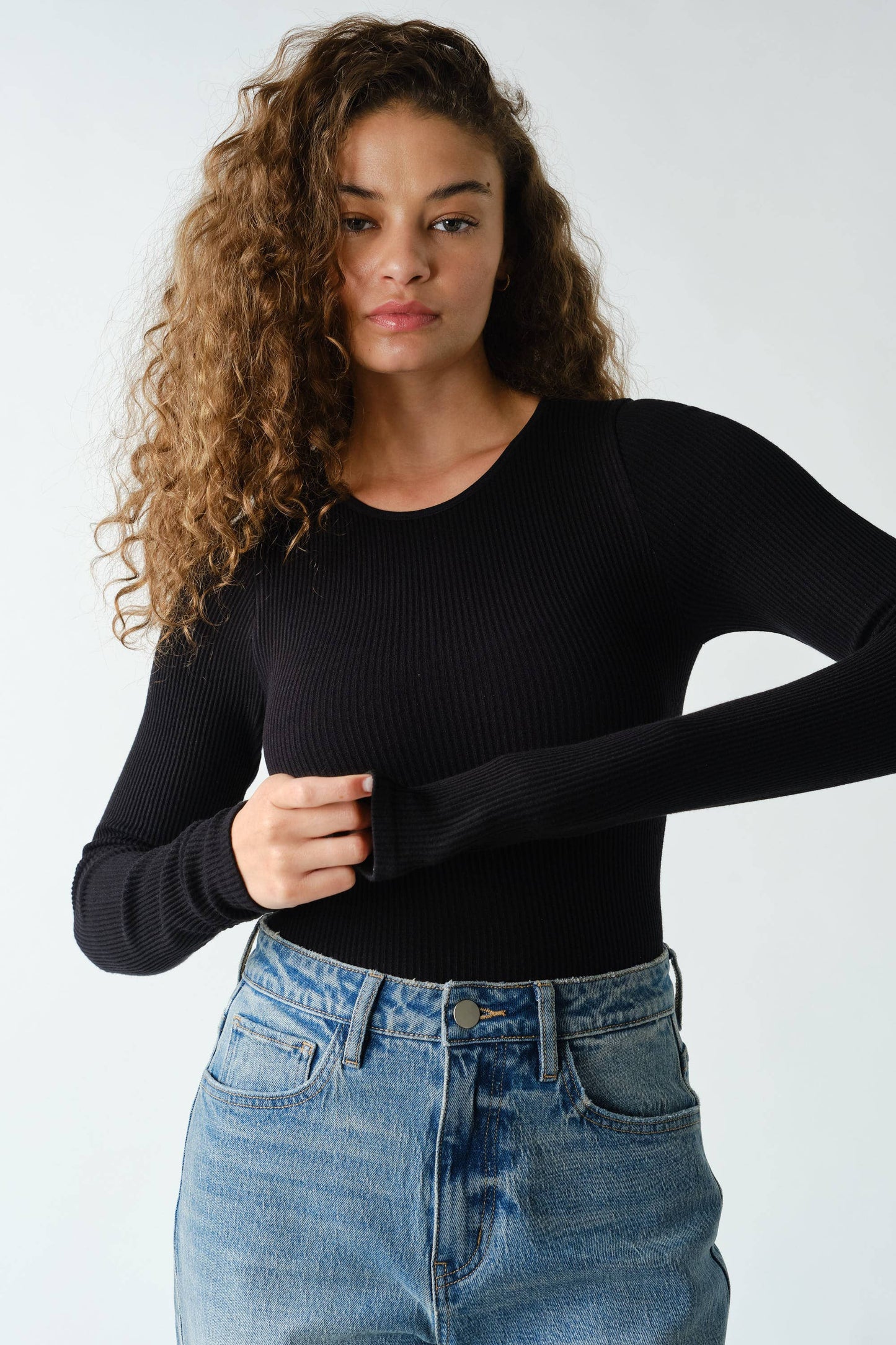 Go with the Flo Ribbed Top
