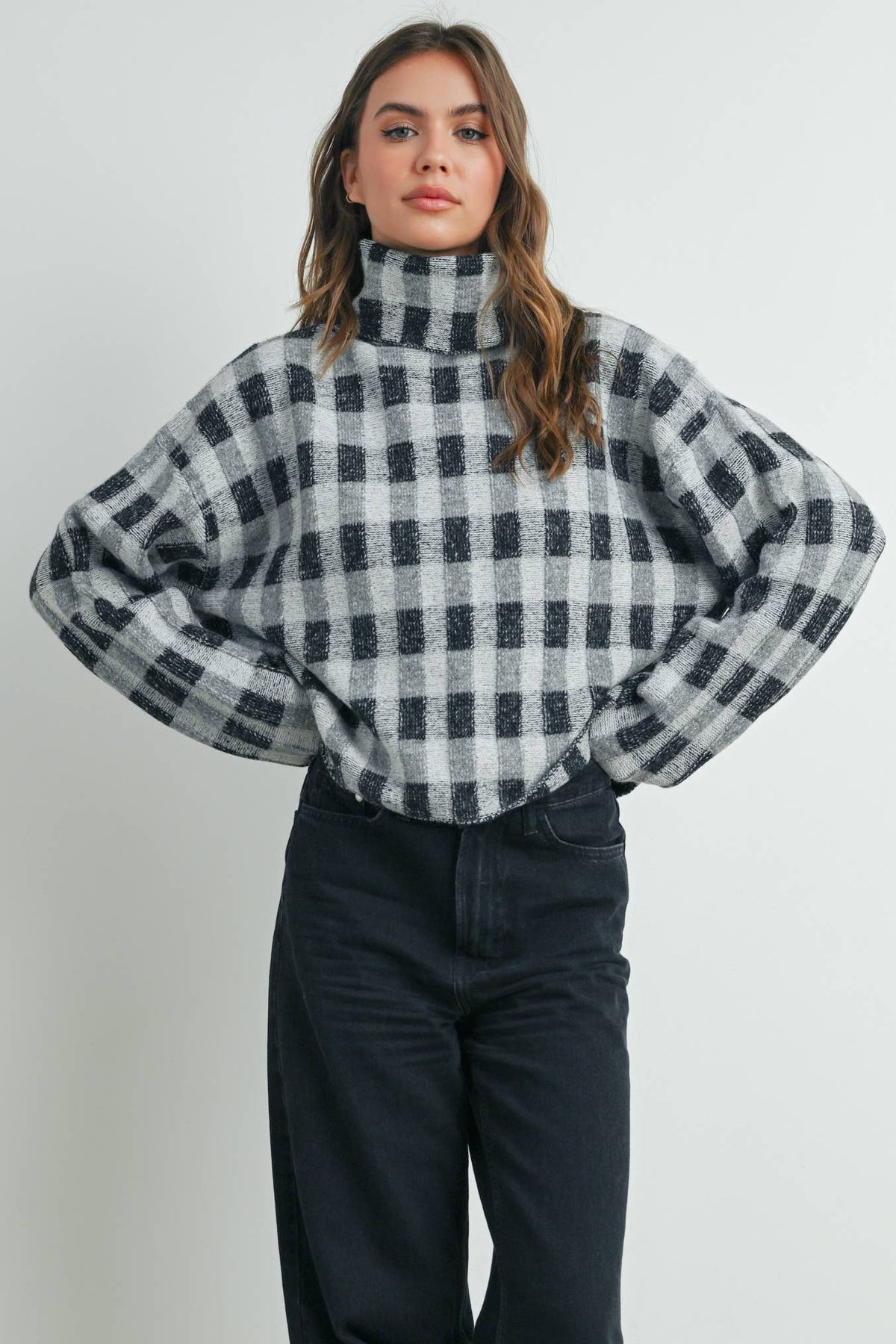 Mad in Plaid Sweater
