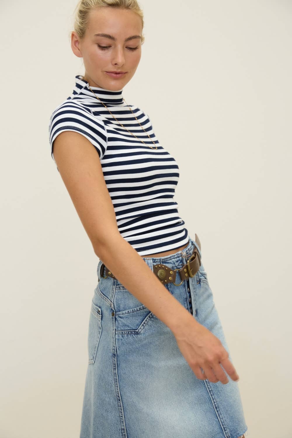Mabel Mockneck Top