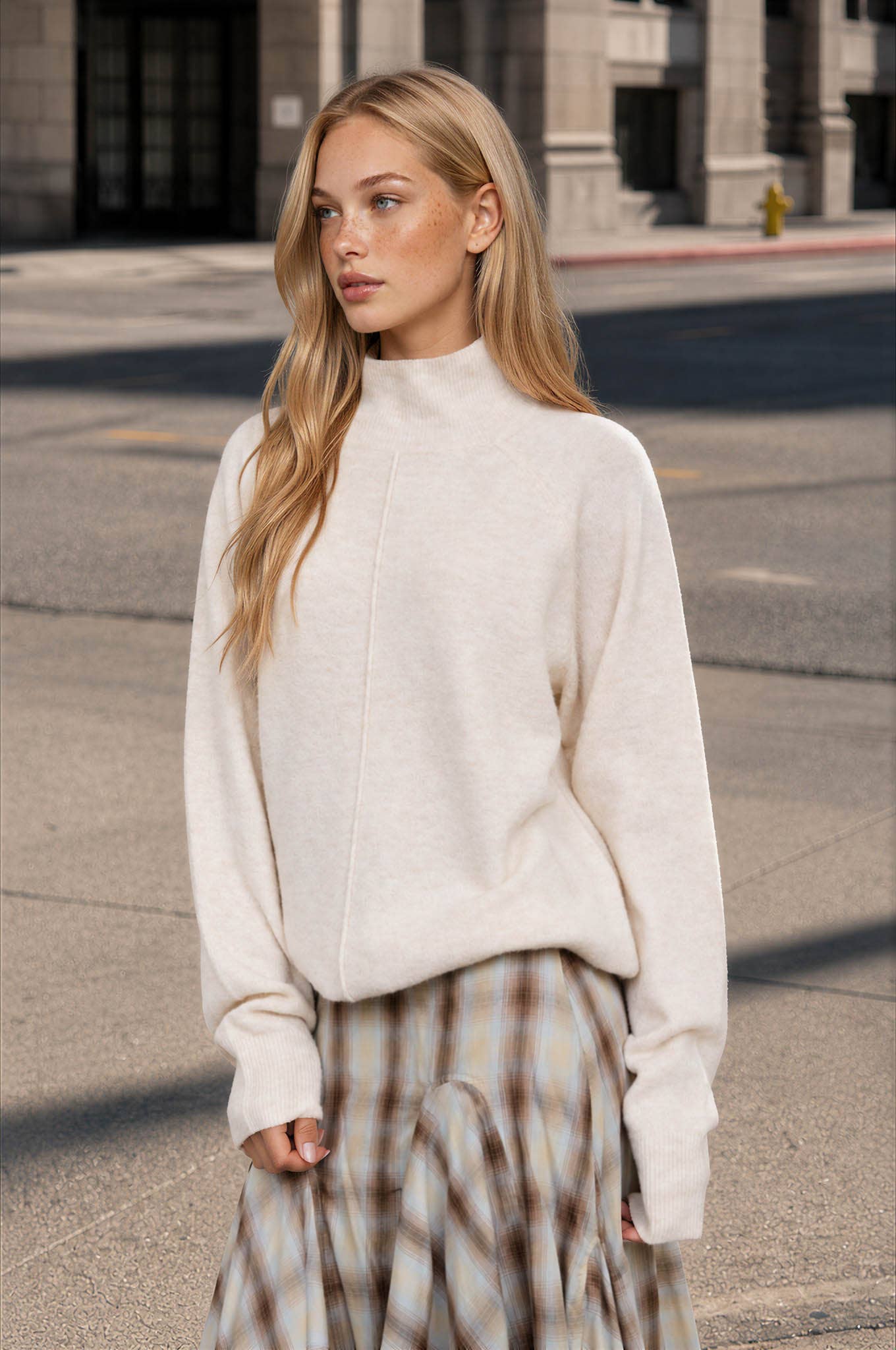 Wrap Me Up Center Seam Sweater