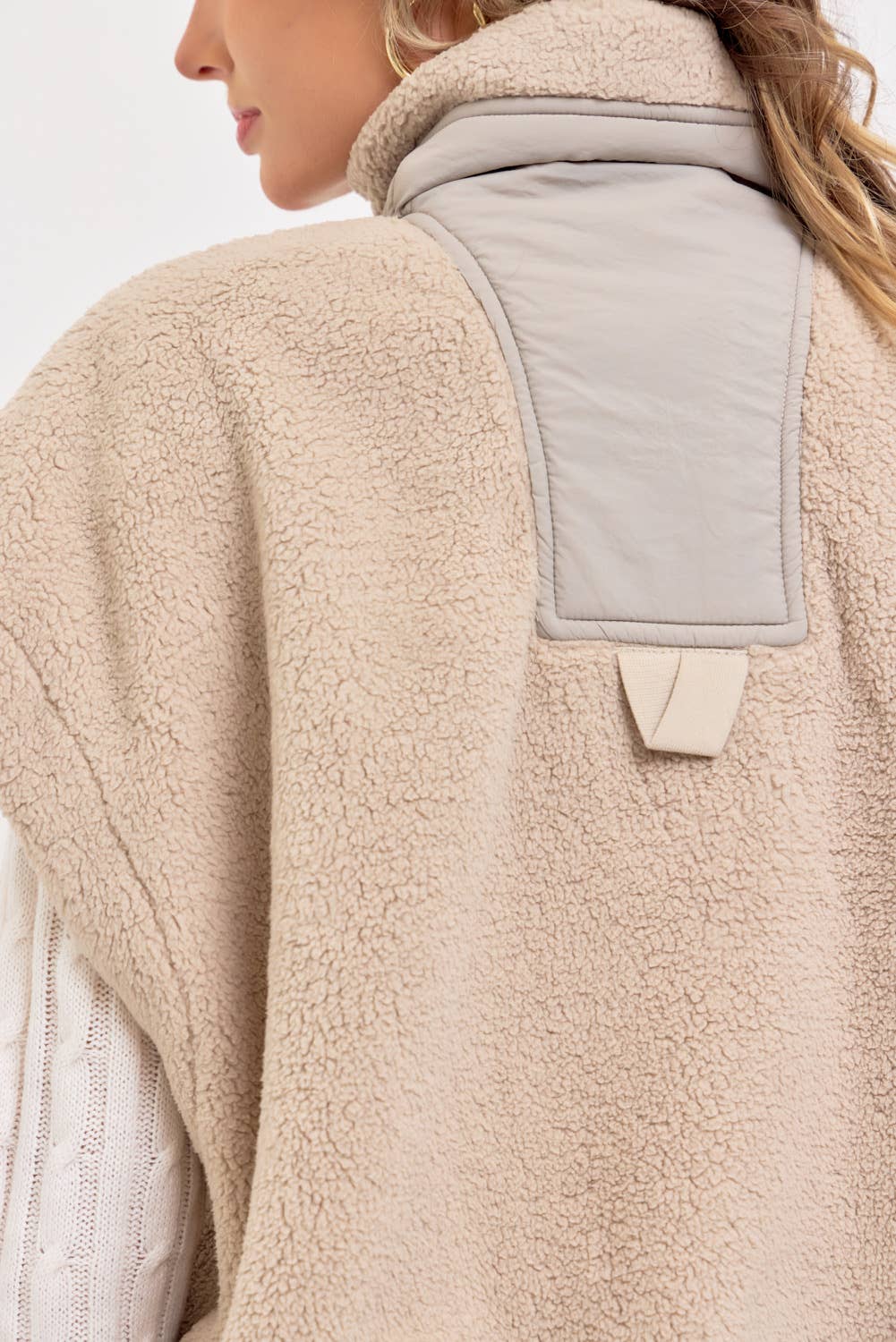 Cozy Are We Fleece Vest
