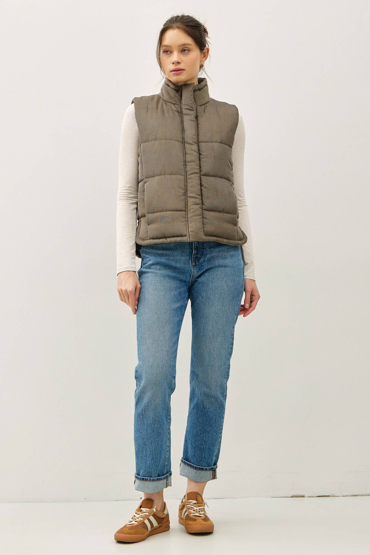 Mocha Suede Vest