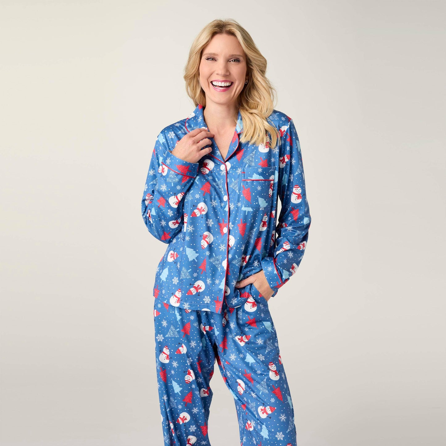 Blush Santa Dreamland Top