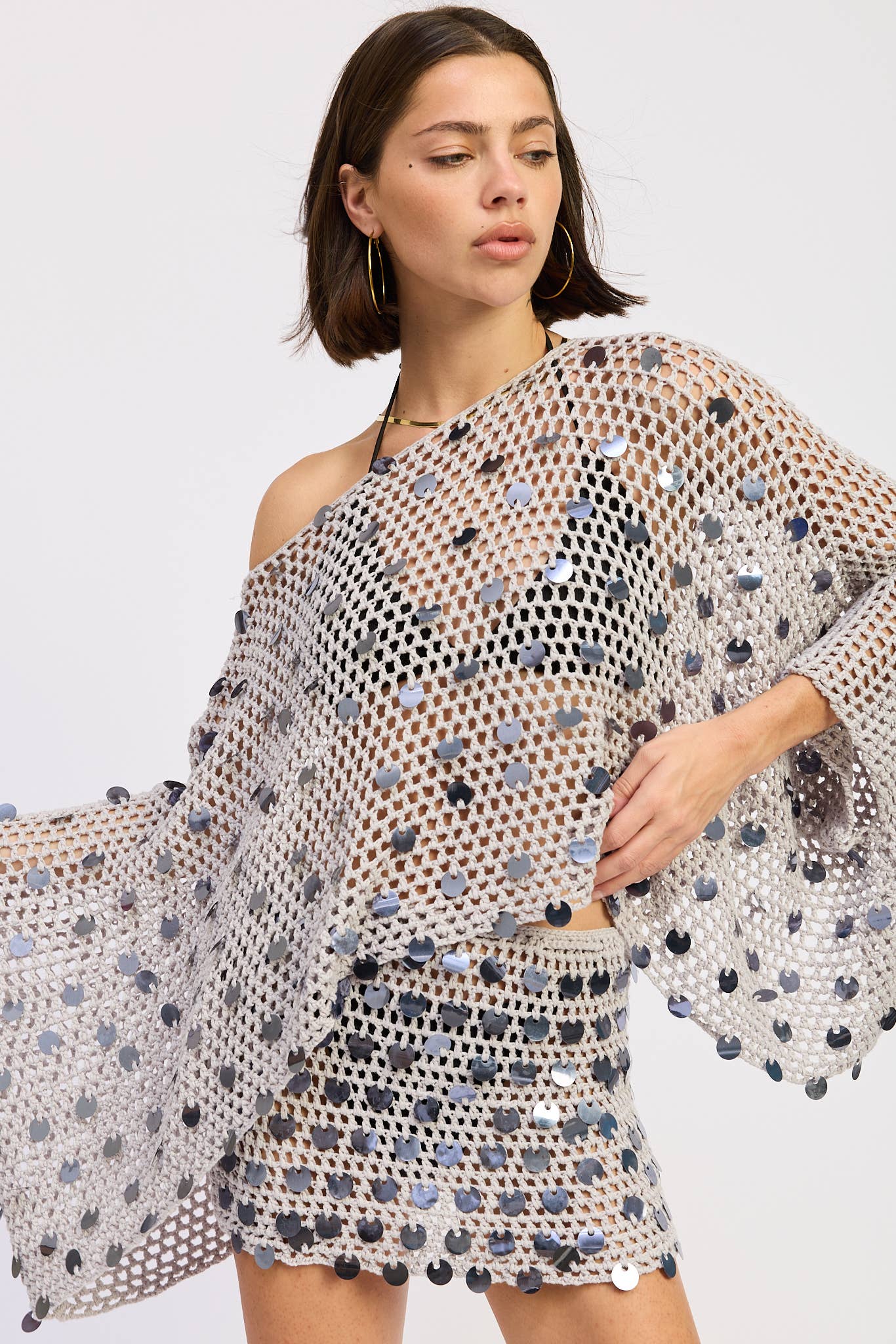 Shelly Poncho Top