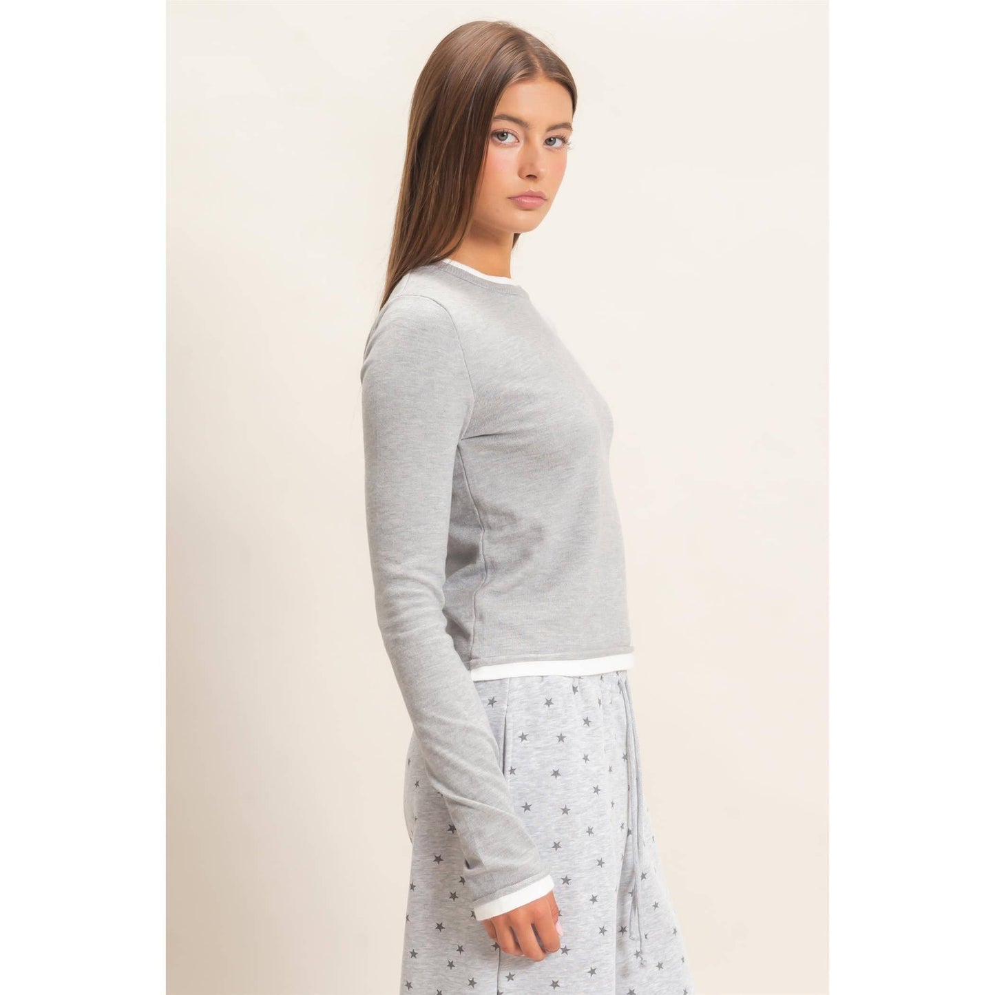 Seeing Double Long Sleeve Top