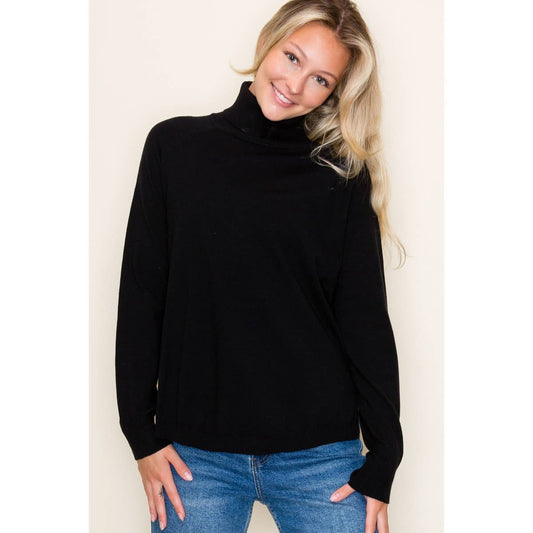 Oh Holy Night Black Sweater