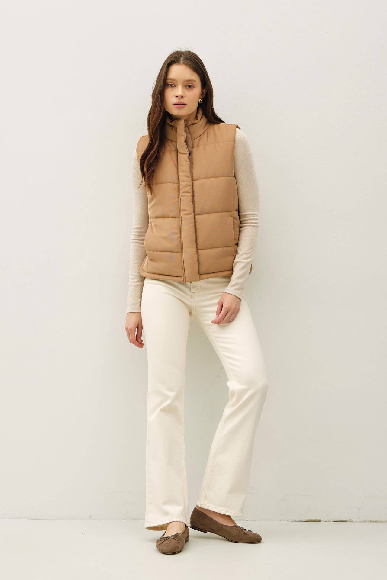 Mocha Suede Vest