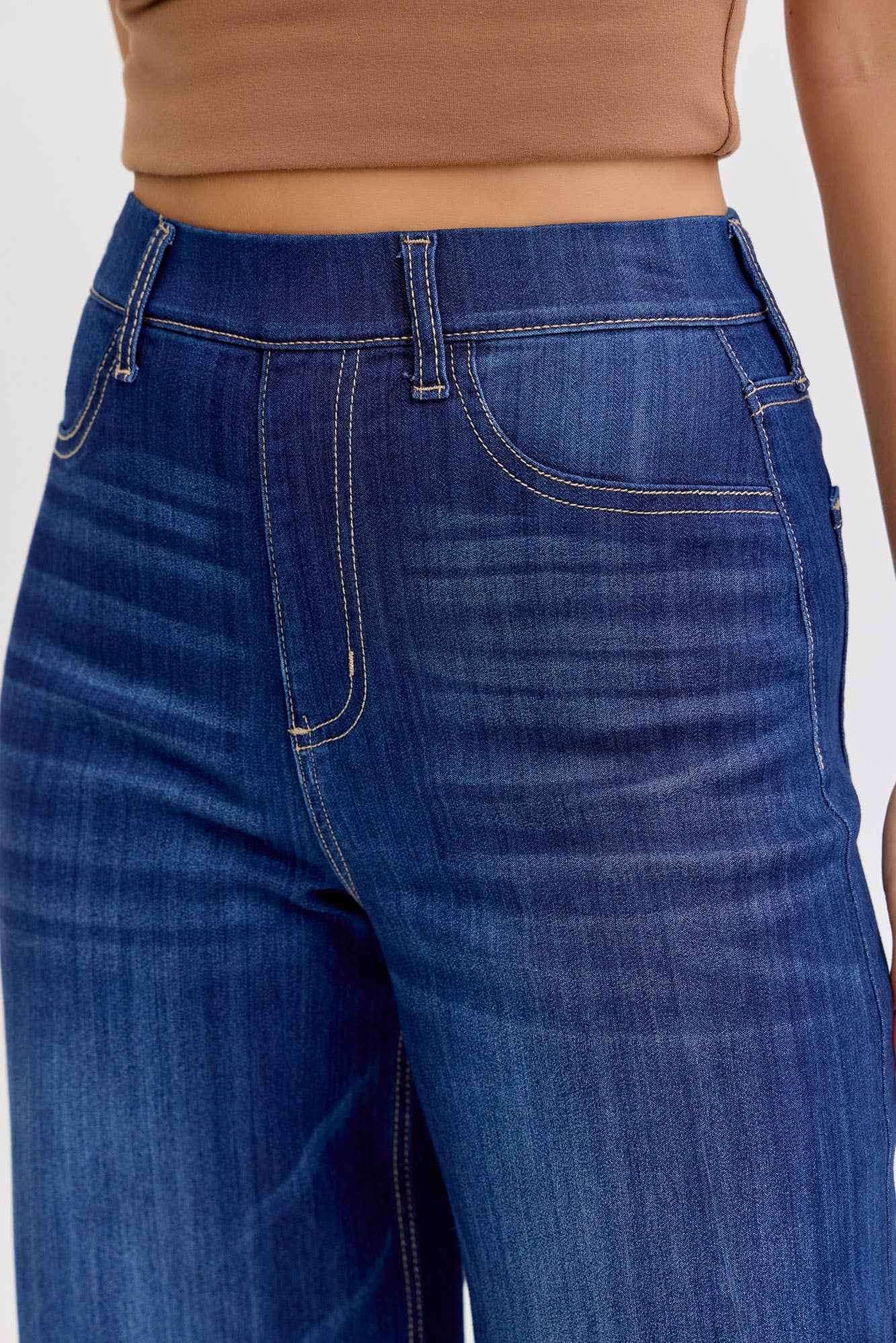 Comfy Cozy Pull On Denim