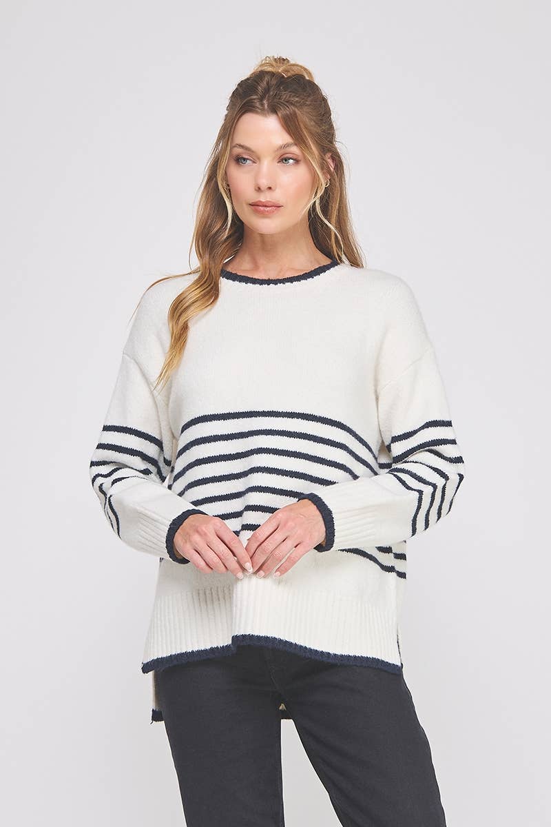 Cozy Captain Stripe Sweater