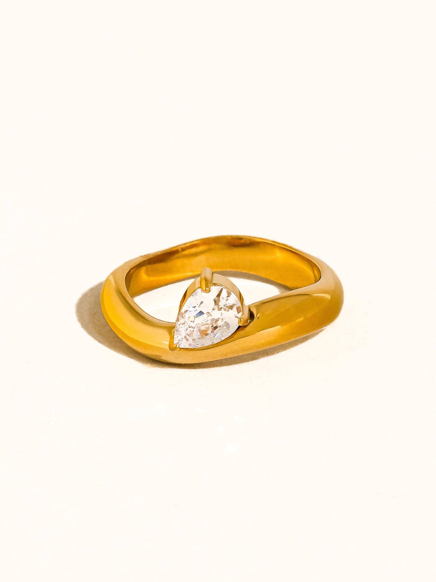 18K Gold Non-Tarnish Stackable Rings