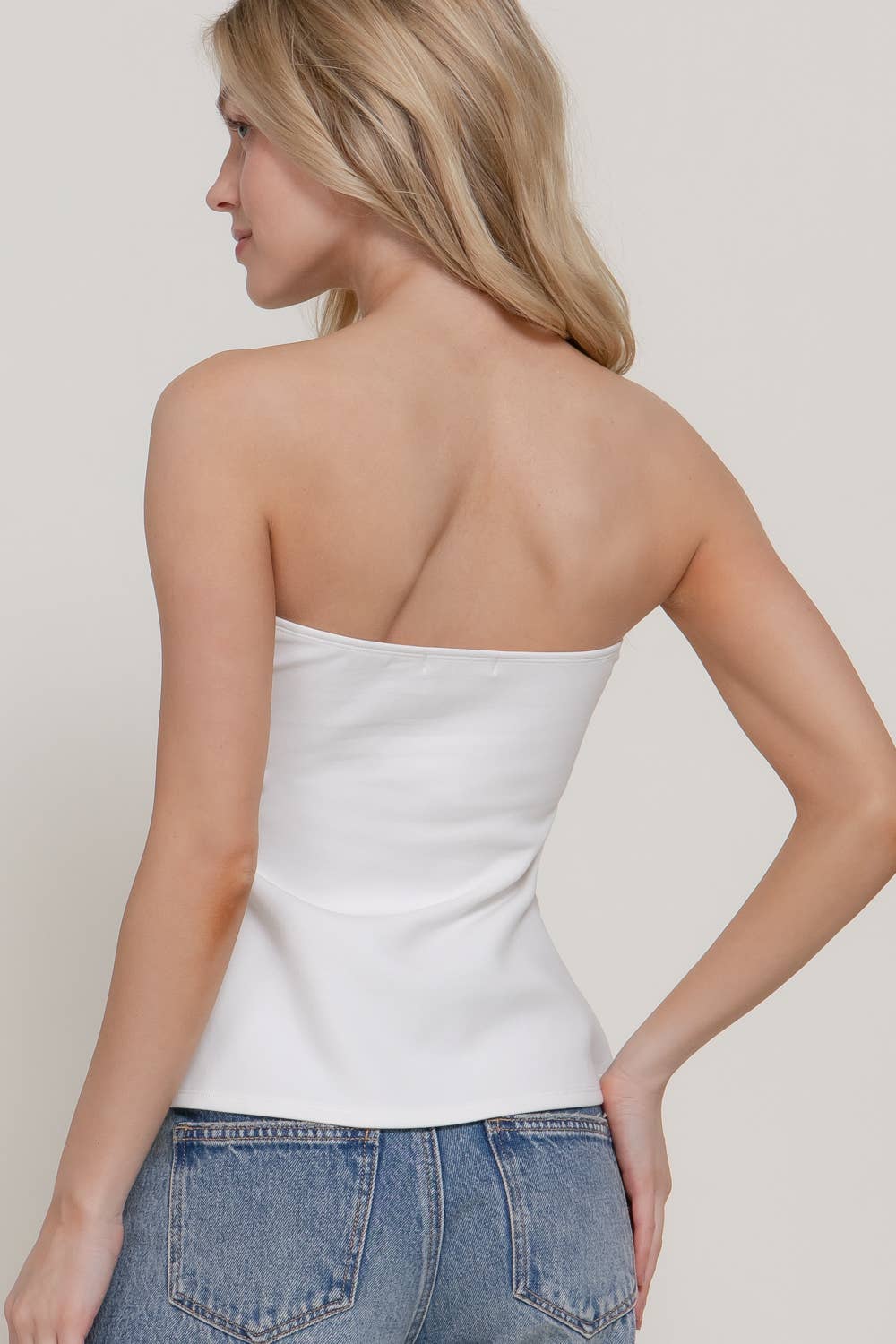 Basic Babe Peplum Top