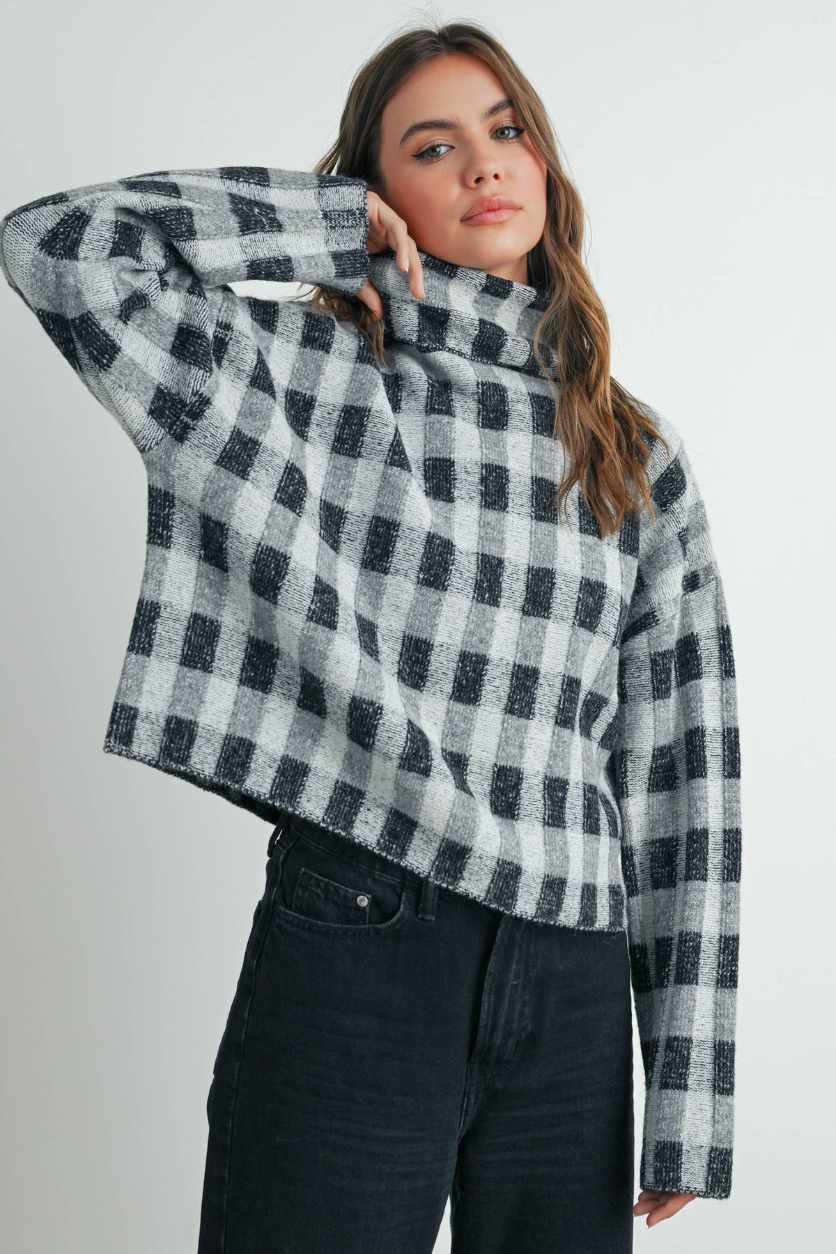 Mad in Plaid Sweater
