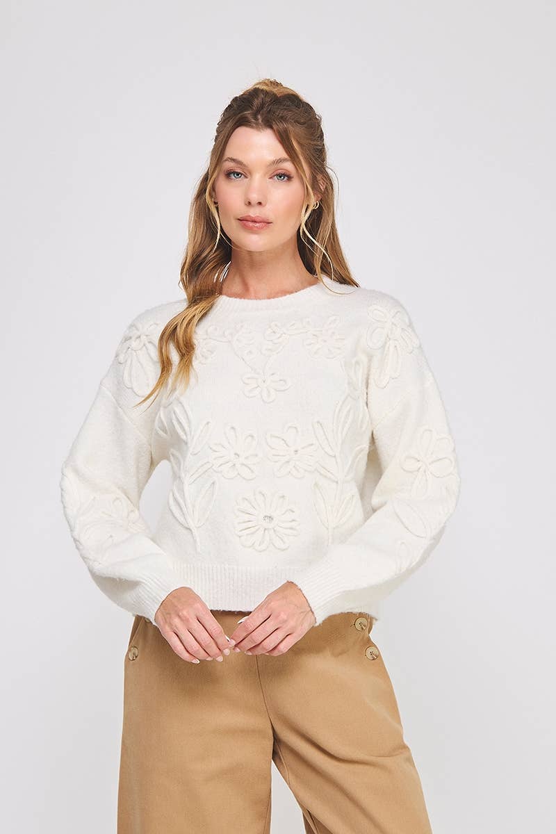 Crazy Daisy Sweater