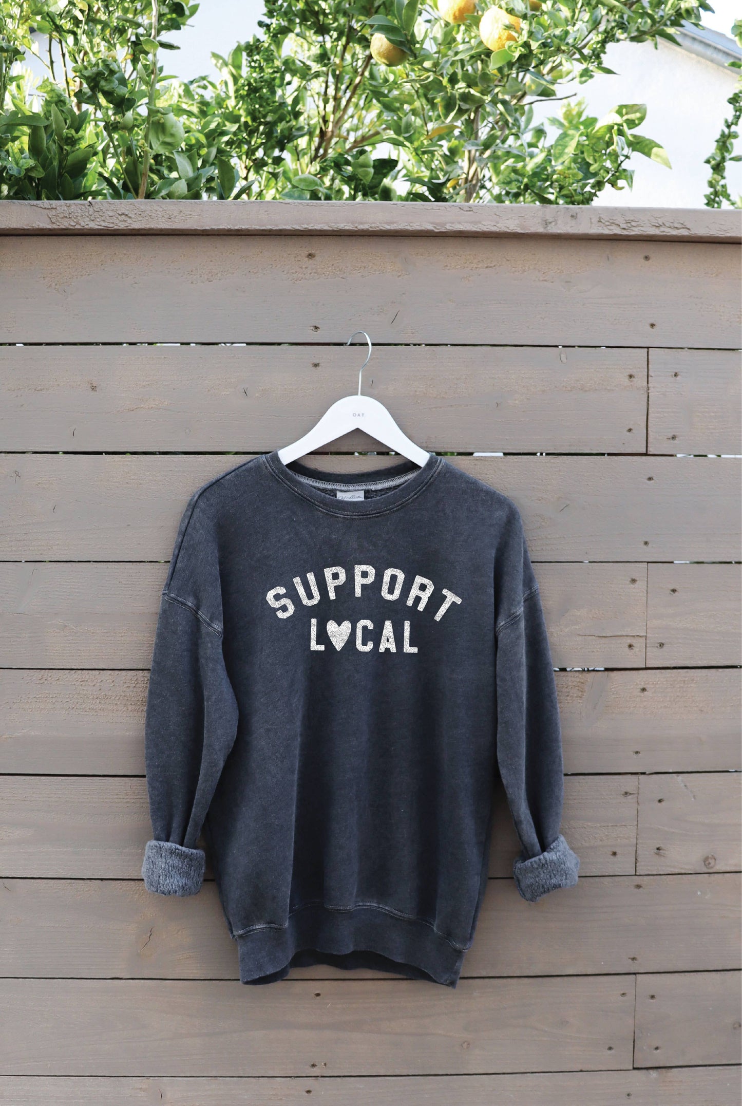 SUPPORT LOCAL Mineral Graphic Sweatshirt: