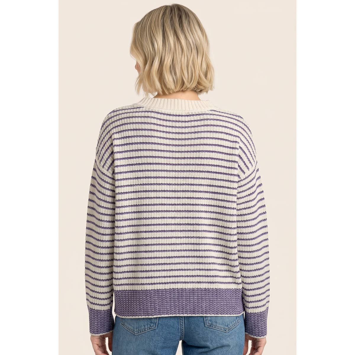 Pretty in Plum Sweater
