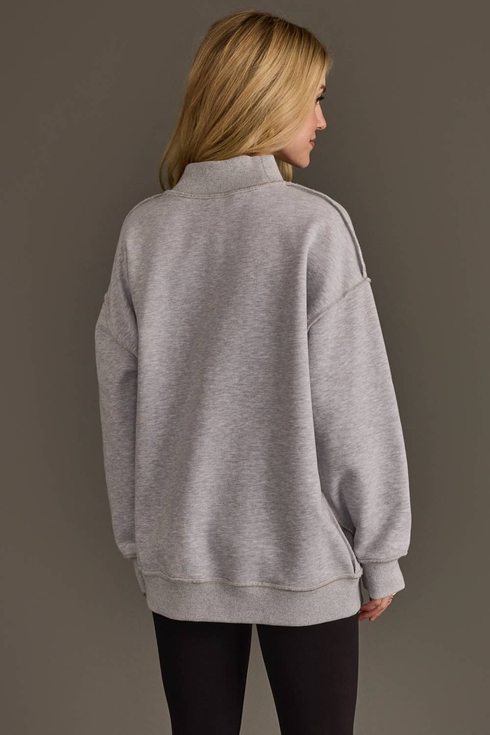 Lt. Gray Game Day & Sunday Funday Reversible Sweatshirt