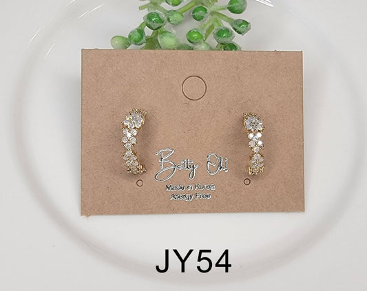 Mini Flower Hoop Earrings