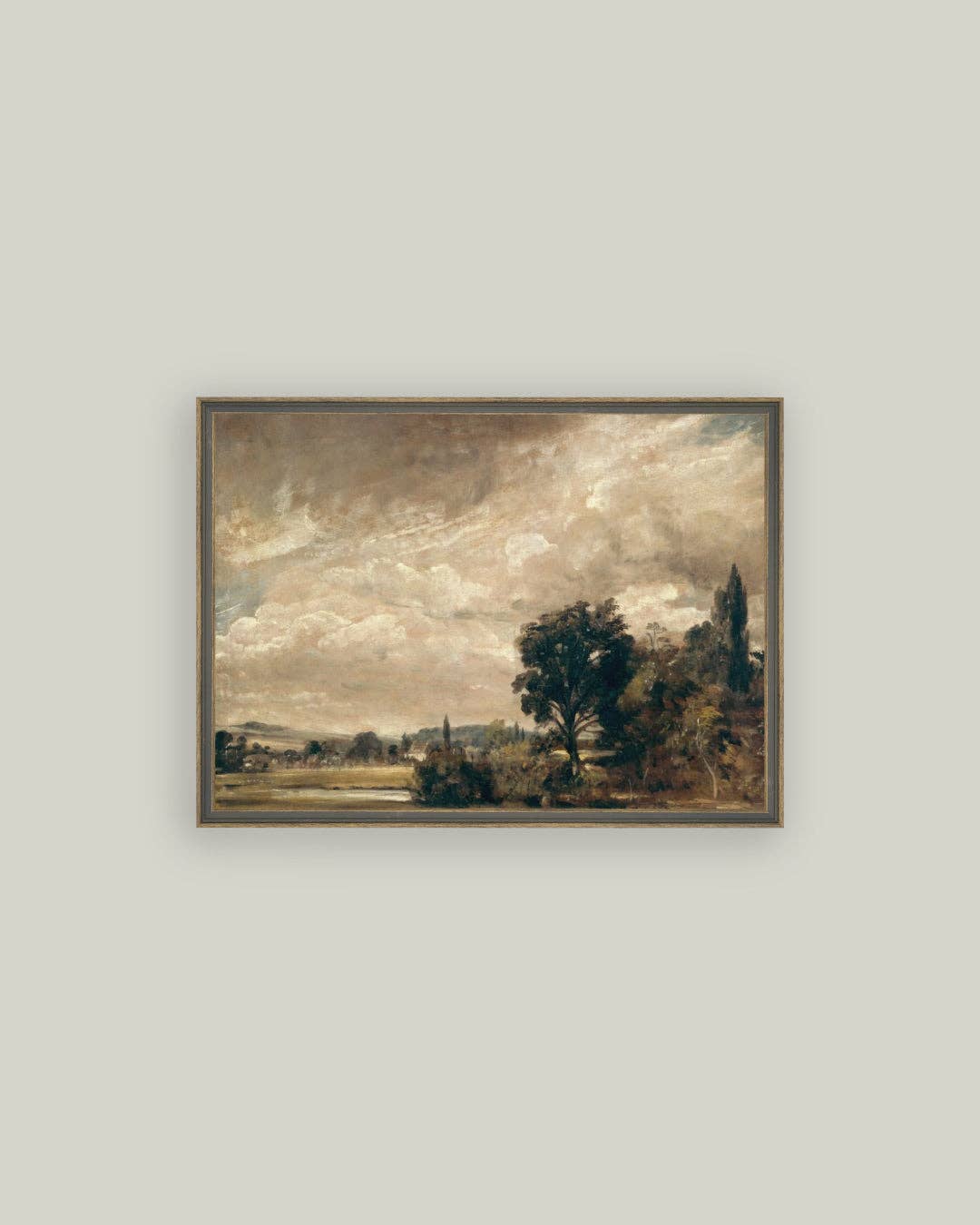 The Fisher's House Framed Antique Art