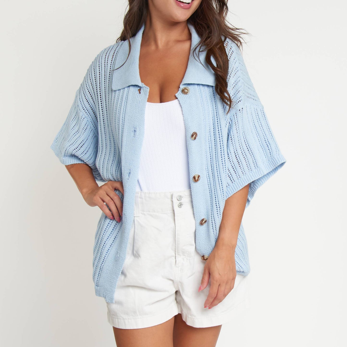 Catalina Crochet Cardi