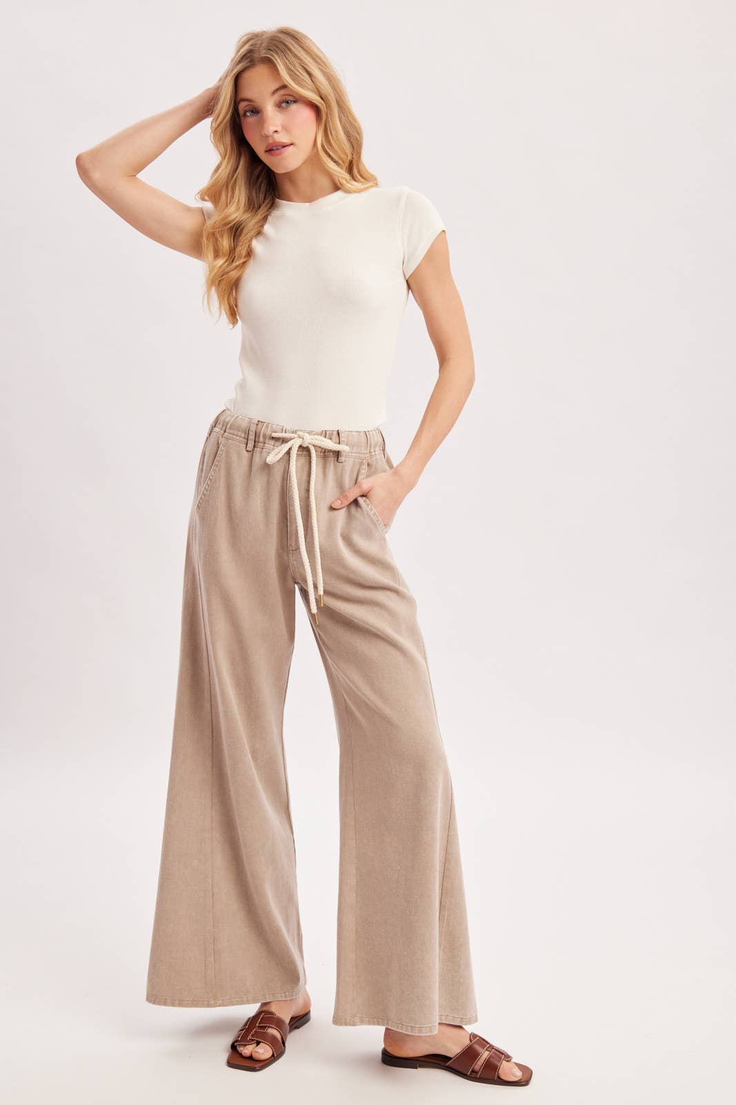 Sail the Seas Crop Pant