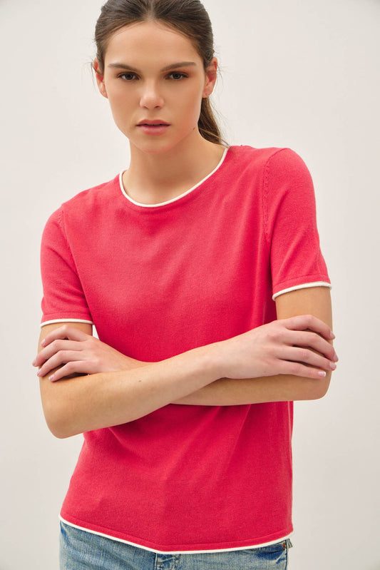 Basic Babe Double Layer Top