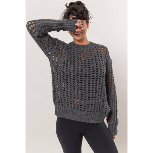 Sierra Open Knit Sweater
