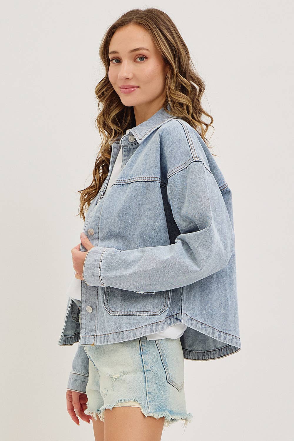 Dime a Dozen Denim Jacket