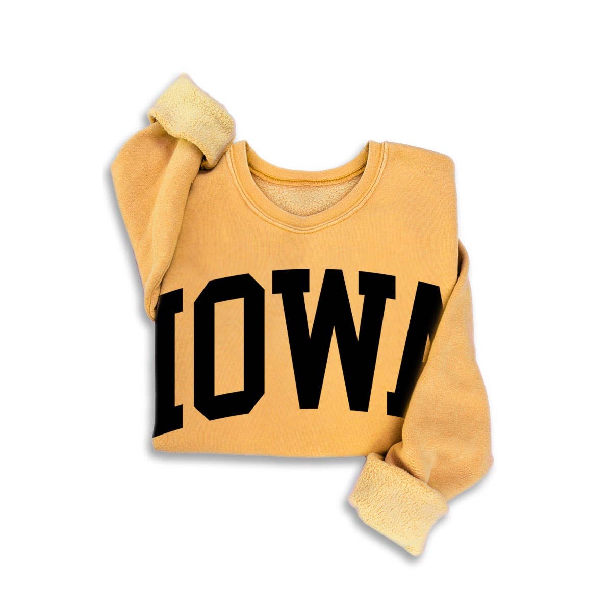 Iowa Maize Mineral Wash Sweatshirt