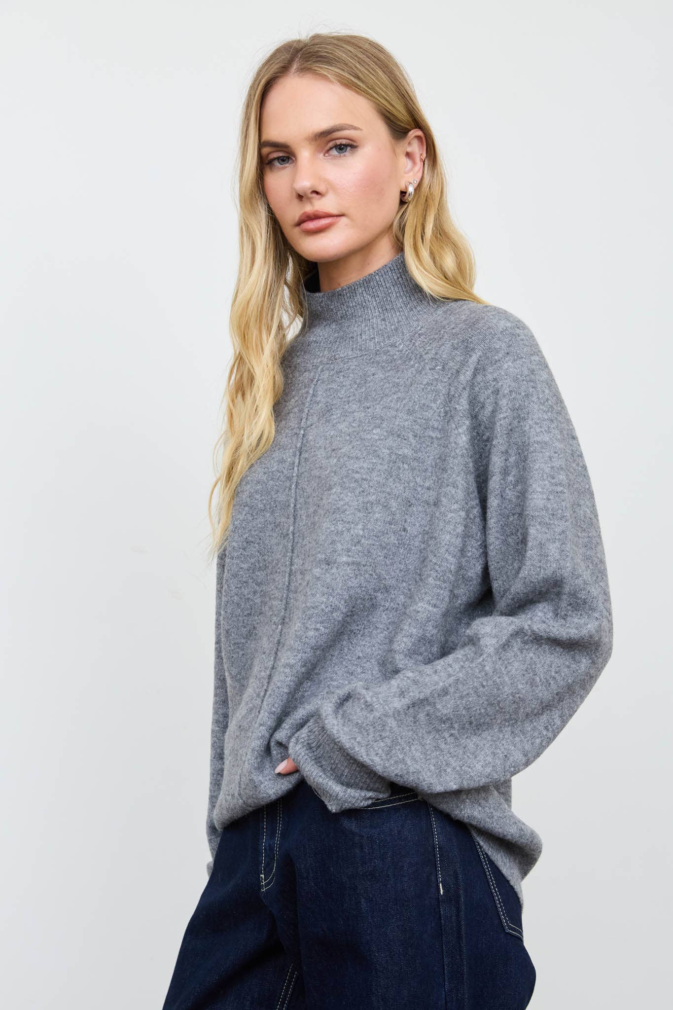 Wrap Me Up Center Seam Sweater