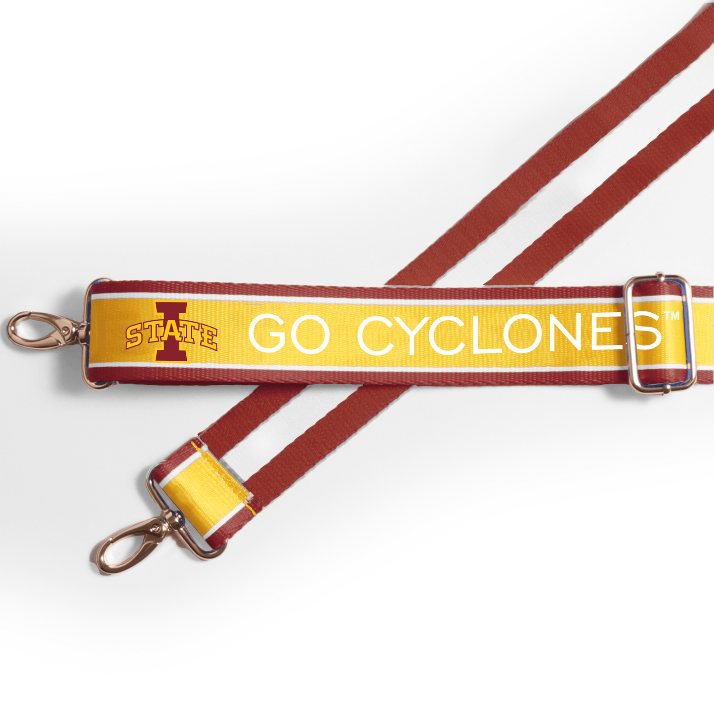 Iowa State Cyclones Classic Stripe Purse Strap – 1.5"