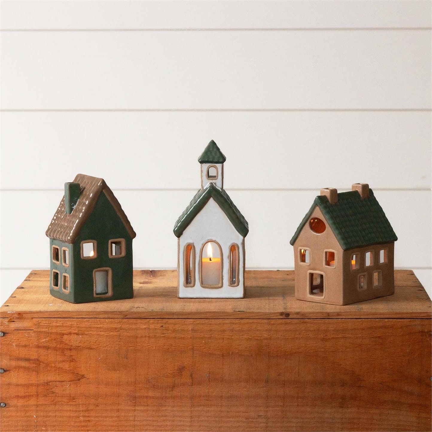 Asst Boho Ceramic Houses