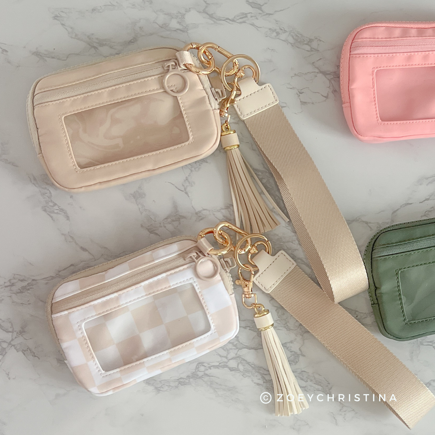 Tassel Zipper Wristlet Wallet