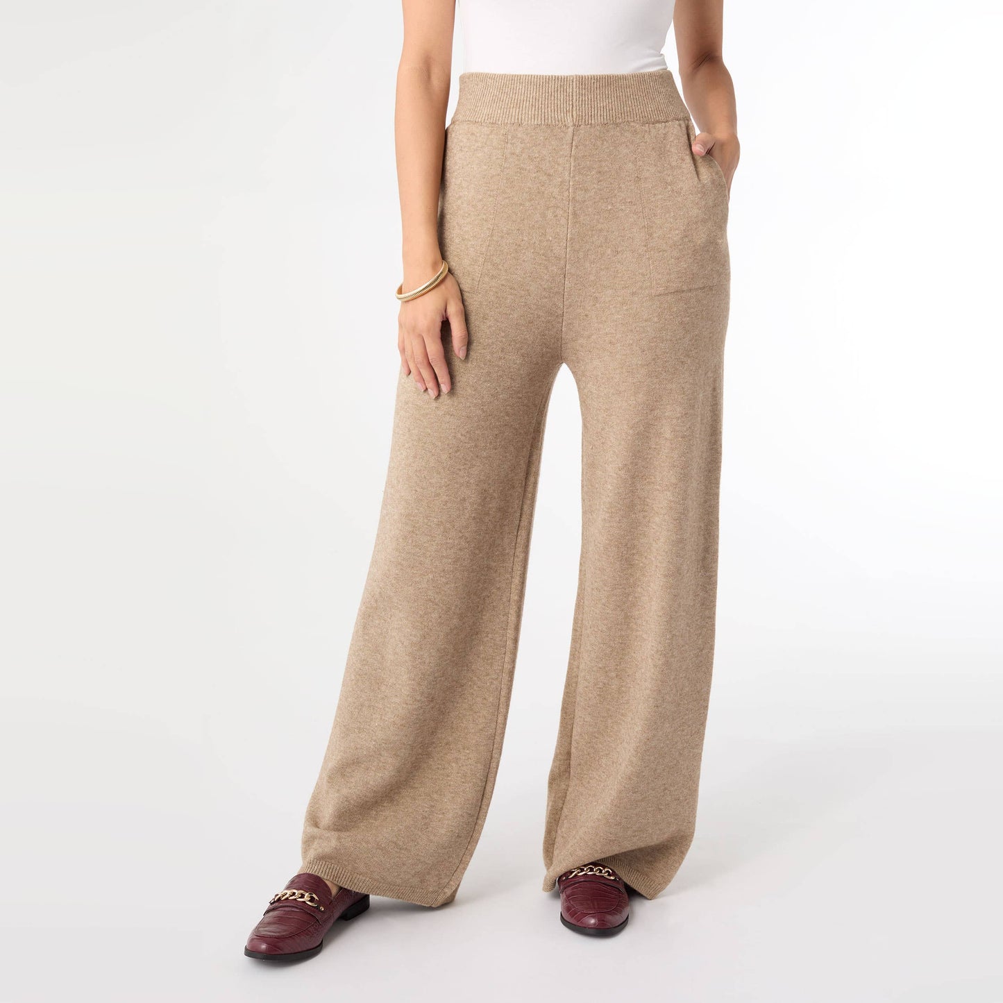 Heavenly-Luxe Wide Leg Bottoms
