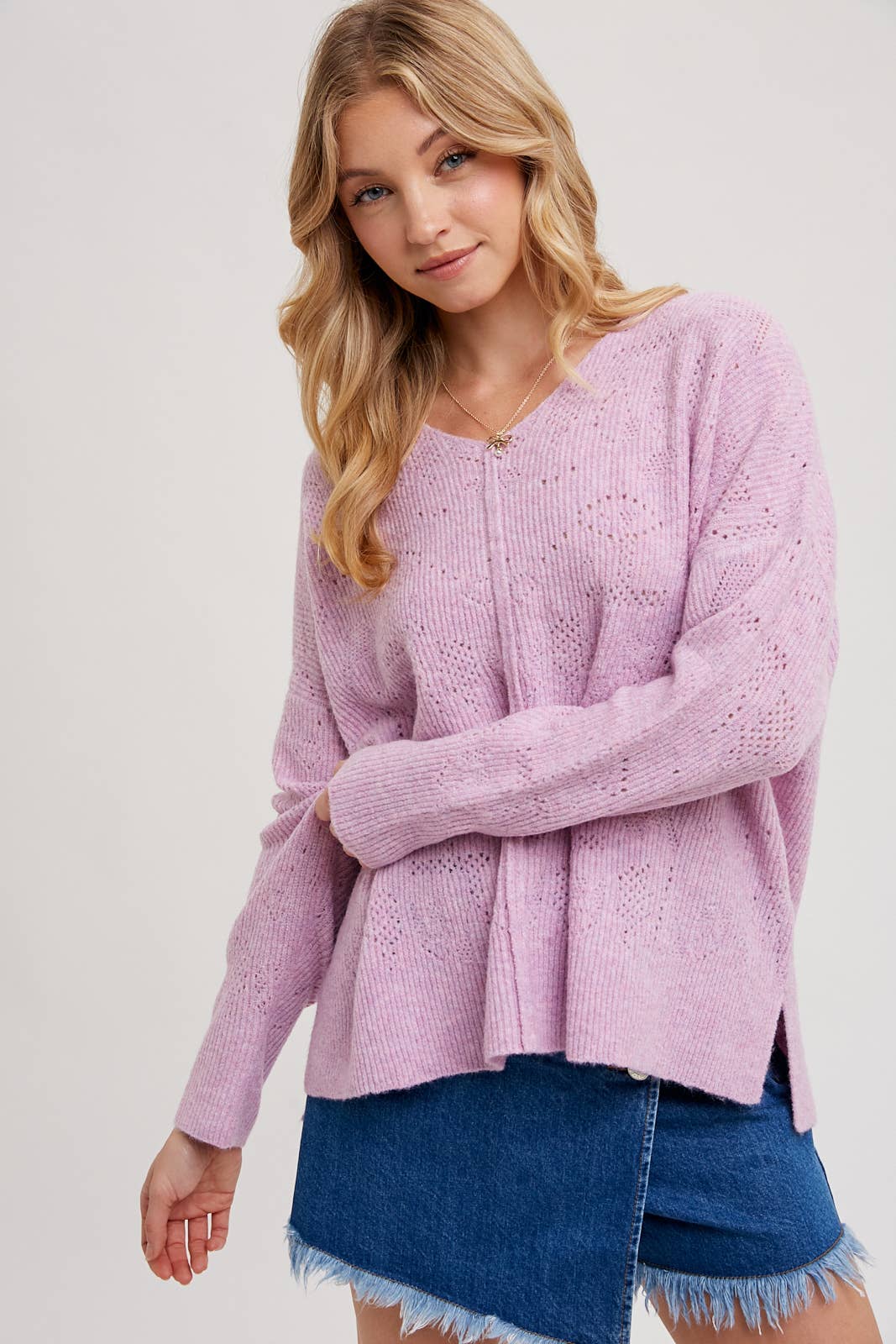 Vneck Spring Sweater