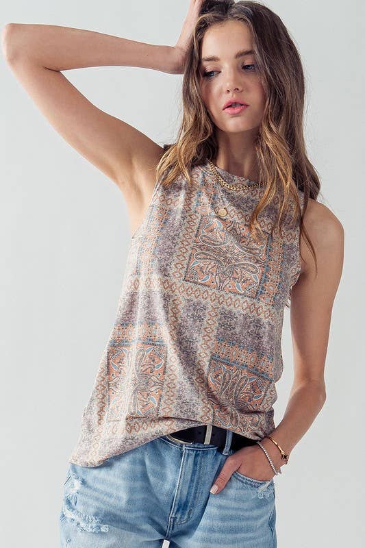 HAILEE BOHO TANK