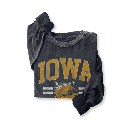 IOWA Helmet Mineral Wash Long Sleeve